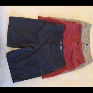 BUNDLE!! 3x Men’s flat front shorts